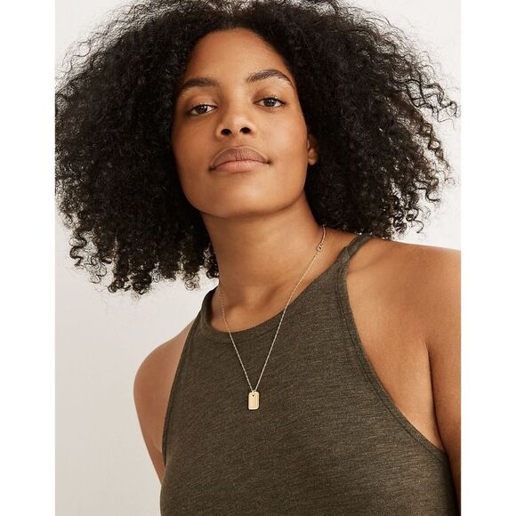 Madewell Knit Cami Midi Dress in Heather Afterglow Red, Size Small - Picture 4 of 14